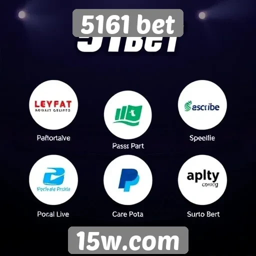 Métodos de pagamento disponíveis no 5161 bet
